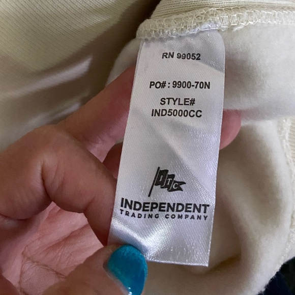 Sephora Cream Crewneck Sweater for Men - Picture 7 of 8